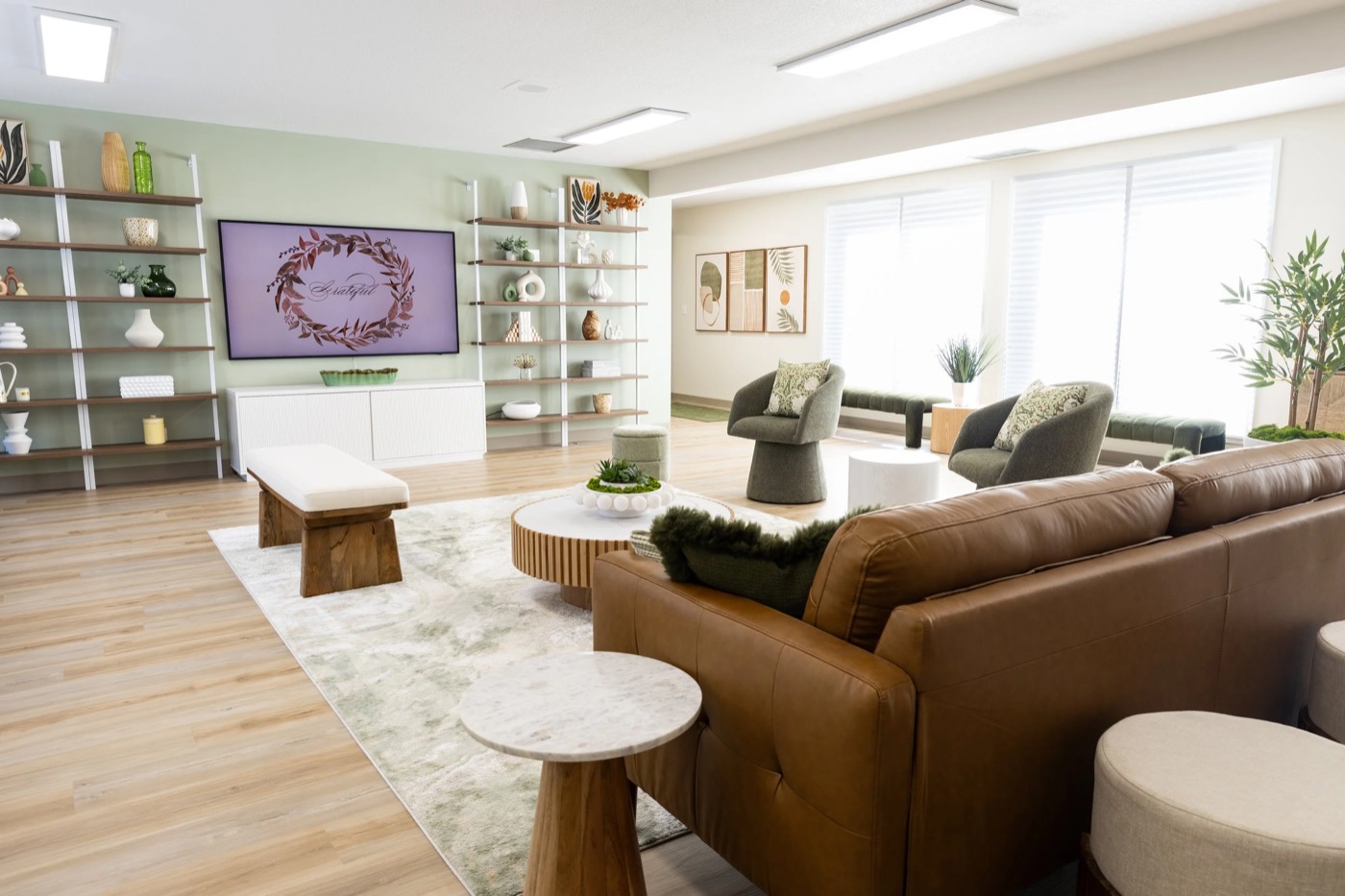 The Cedar & Sage lounge